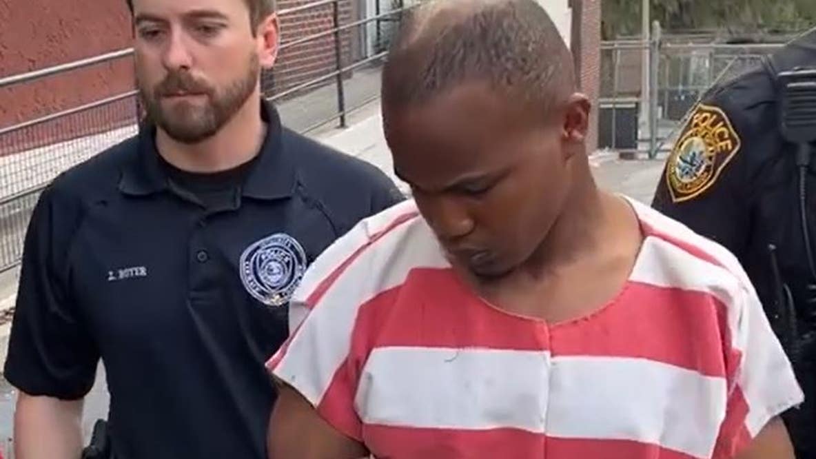 Perp walk: First look at Florida man accused of raping 80-year-old woman